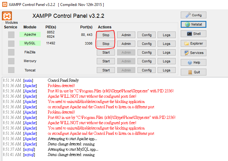 xampp