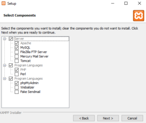 xampp laravel